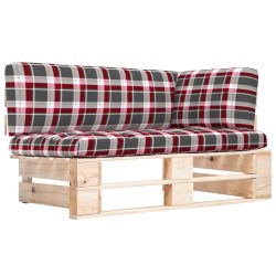 vidaXL, vidaXL Garten-Paletten-Ecksofa Imprägniertes Kiefernholz