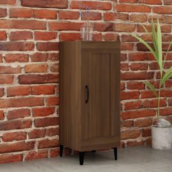 vidaXL Sideboard Braun Eichen-Optik 34,5x34x90 cm Holzwerkstoff