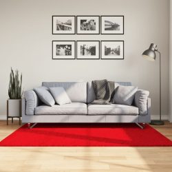 vidaXL Teppich OVIEDO Kurzflor Rot 120x170 cm