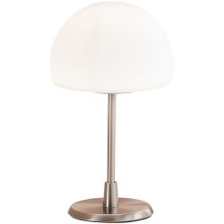 LED Tischleuchte Gaia mit Touchdimmer, chrom