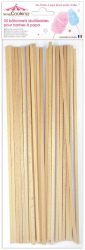 5x 25 Sticks für Zuckerwatte