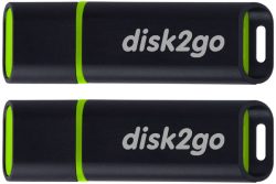 Disk2Go Passion - USB-Stick (16 GB, Schwarz)