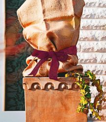 Jute-Band ´Waldbeere´ 3m x 6cm (300 x 6 cm)