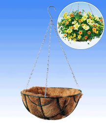 Hängekorb mit Kokoseinsatz ´Ole´ ø 25 cm (1 Set)