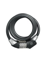 ABUS Raydo Pro 1450/185 Spiralkabelschloss TexKF schwarz 2019 Zahlenschlösser
