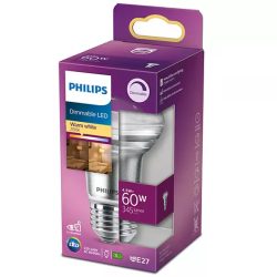 Philips Lighting LED EEK A+ (A++ - E) E27 Reflektor 4.5 W = 60 W Warmweiß (Ø x L) 6.3 cm x 10.2 cm dimmbar 1 St.