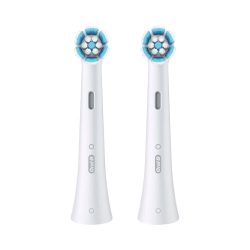 Oral-B iO Sanfte Reinigung Aufsteckbürsten 2er Weiss