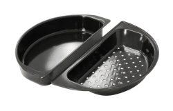 OUTDOORCHEF, Outdoorchef Halbmond (2-Teilig) - Kochset (Schwarz)