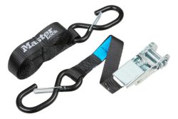 MASTER-LOCK Zurrgurte mit Ratsche + S-Haken