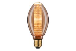 LED-Lampe E27 B75 4W, Innenkolben Ringmuster