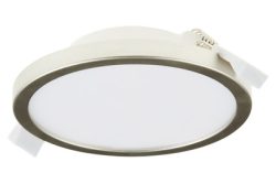 Paulmann Areo 92947 LED-Einbaupanel EEK: LED (A++ - E) 8 W Warm-Weiß Nickel (matt)