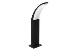 LED-Sockelleuchte Fiumicino in gebogener Form