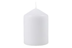 ZYLINDERKERZE WEISS