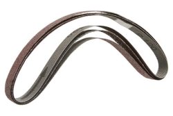 Wolfcraft 1869000 Schleifband-Set Körnung 40, 80, 120 (L x B) 457 mm x 13 mm 3 St.