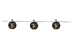 Star Trading - Lichterkette FLAME - schwarz - 7/210/8 cm