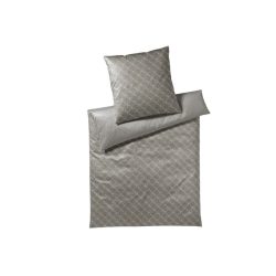 JOOP - Duvetanzug CORNFLOWER GRADIANT - Baumwolle - taupe - 160/240 cm