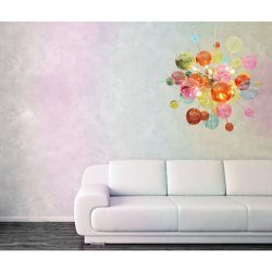 Näve, Bunte Hängeleuchte Aurinia Ø 65 cm