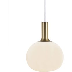 Nordlux, Hängeleuchte Alton mit Glasschirm weiß Ø 25cm