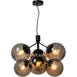 Nordlux, Nordlux Pendelleuchte Ivona 6x E27 Schwarz - Metall | Max. 28W