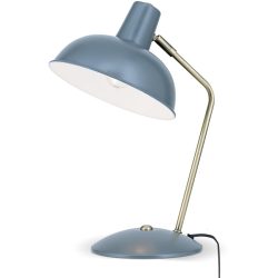 Im Vintage-Look - Tischleuchte Fedra grau