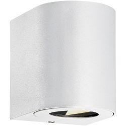 LED-Außenwandleuchte Canto 2, 10 cm, weiß