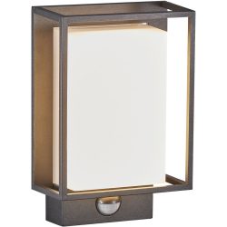 LED-Außenwandleuchte Nestor mit Bewegungsmelder