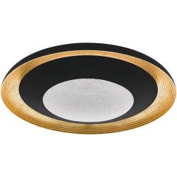 LED-Deckenleuchte Canicosa 2 in Schwarz und Gold
