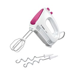 Bosch, Bosch Mfq2210P CleverMixx Fun - Handmixer (Weiß/Pink)