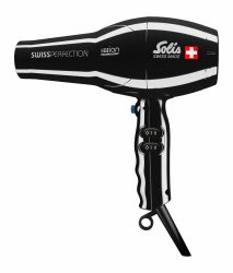 Solis, Solis Swiss Perfection Typ 440 Haarfön schwarz