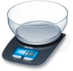 BEURER, Beurer KS 25 - Elektronische Küchenwaage (Schwarz)
