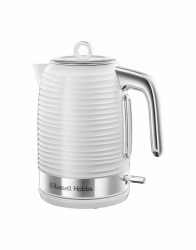 RUSSELL HOBBS, Russell Hobbs Inspire - Wasserkocher (Weiß/Chrom)