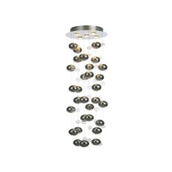 Hängeleuchte Wakusei LED 45 cm chrom