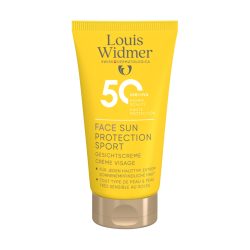 Louis Widmer - Face Sun Protection Sport LSF50 ohne Parfum, 50 ml