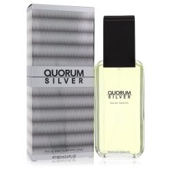 Quorum Silver by Puig Eau de Toilette Spray 100 ml