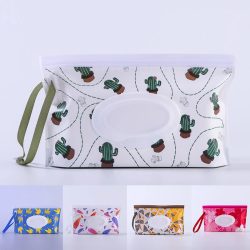 1Pcs Baby Wet Wipes Case Protable Reusable Infant Newborn Wet Wipes Bag for Cleaning Baby Care Supplies