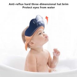1pc Wash Hair Soft Foam Adjustable Bathing Bath Baby Shampoo Shower Cap Protect Cap Hat Shampoo Hat For Baby Children Kids