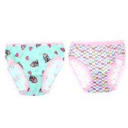 1Pcs/lot Girls Baby Girls Underwear Teenage CartoonSoft Printed Children Briefs Baby Panties Bow Teenage Children Cloth Kids