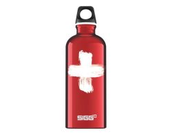 SIGG, SIGG Alu-Trinkflasche SWISS RED 0,6l in rot