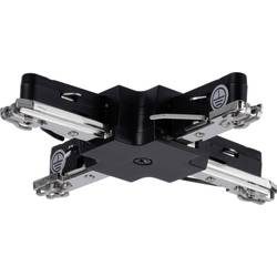 Paulmann 96908 Hochvolt-Schienensystem-Komponente X-Verbinder Schwarz (matt)
