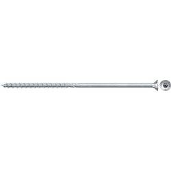 Fischer Power-Fast II 670474 Spanplattenschrauben 6 mm 300 mm T-Profil Stahl galvanisch verzinkt 25 St.