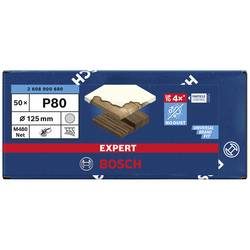 Bosch Accessories EXPERT M480 2608900680 Schleifnetz für Exzenterschleifer ungelocht Körnung num 80 (Ø) 125 mm 50 St.
