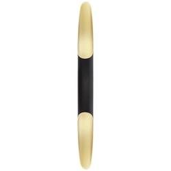 LED-Wandleuchte Apodis, 80cm gold/schwarz