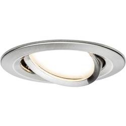 Paulmann Coin Slim 93877 LED-Einbauleuchte EEK: LED (A++ - E) 6.8 W Warm-Weiß Eisen (gebürstet)