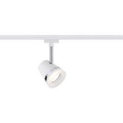 Paulmann Cone EEK: abhängig v. Leuchtmittel (A++ - E) Hochvolt-Schienensystem-Leuchte URail GU10 10 W LED Weiß, Chrom