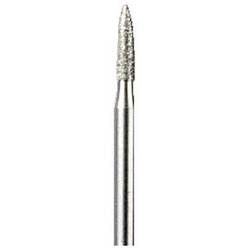 Diamantbestückter Fräser 2,4 mm Dremel 7144 Dremel 26157144JA Kugel-Durchmesser 2.4 mm Diamantbestückt Schaft-Ø 3.2 mm