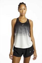 ASICS Road Fade Damen Top Schwarz, Damen, Größe: S
