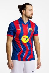 Nike FC Barcelona 4th Replica Herren Fussballtrikot 25/26 Blau, Herren, Größe: XL