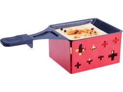 Nouvel 311880 Mini Raclette & Grill ´´Easy´´ - Raclette (Schwarz/Rot)