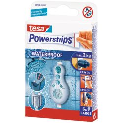tesa Powerstrips® Waterproof Weiß 59700 tesa Inhalt: 1 Pckg.
