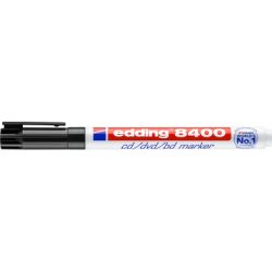 edding, Edding CD/DVD Marker E-8400 4-8400001 Schwarz 0.5 mm, 1 mm 1 St./Pack.
